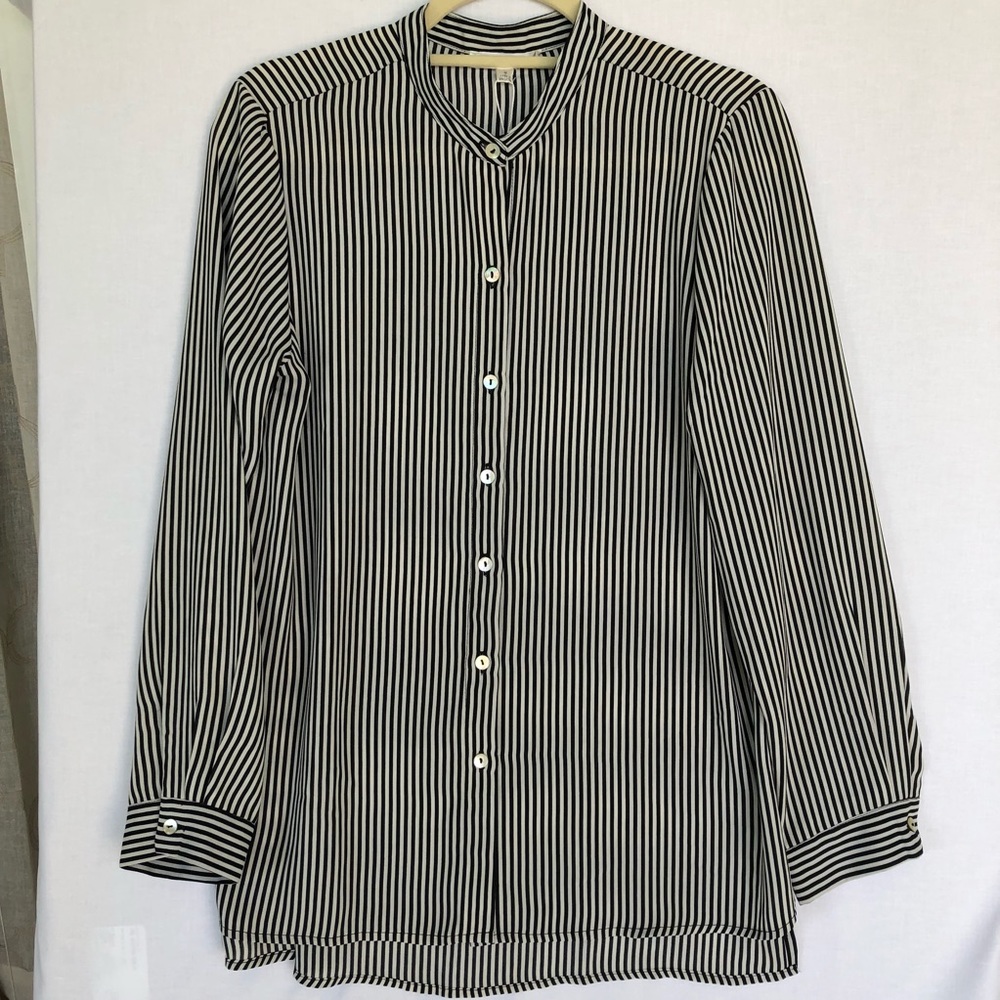Spenser Black and White stripe Blouse